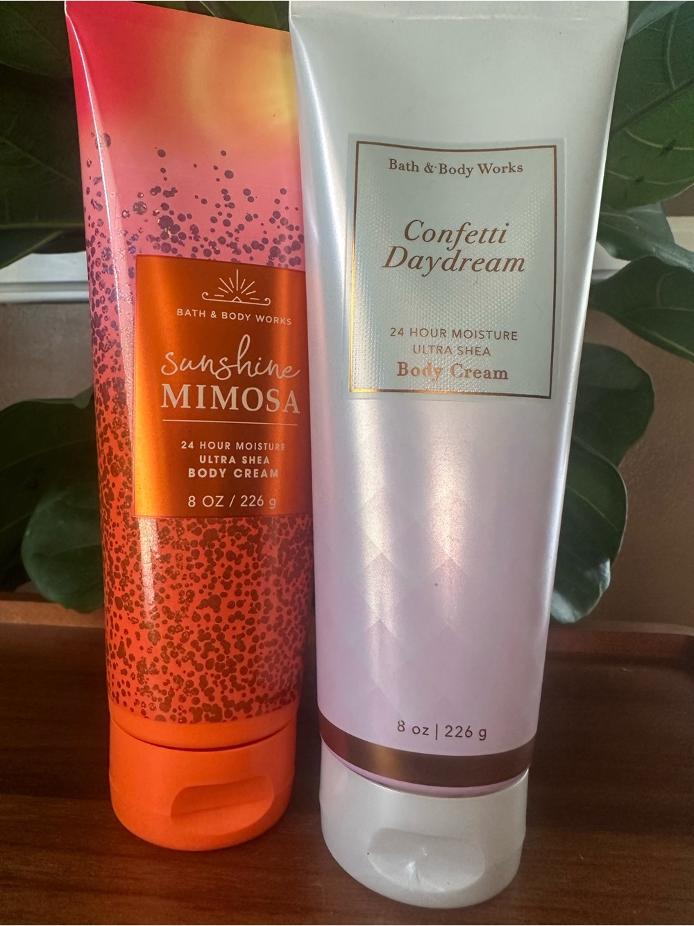 Bath & Body Works Sunshine Mimosa, confetti Day dream Body Cream